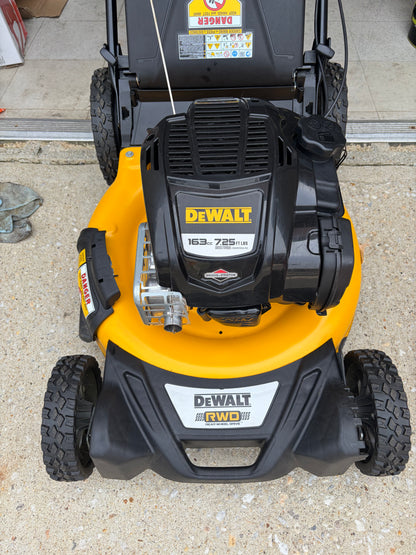 Dewalt 21” 163cc RWD Self Propelled Gas Lawn Mower