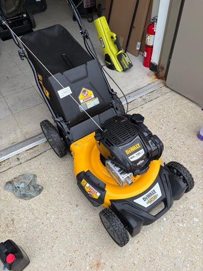 Dewalt 21” 163cc RWD Self Propelled Gas Lawn Mower