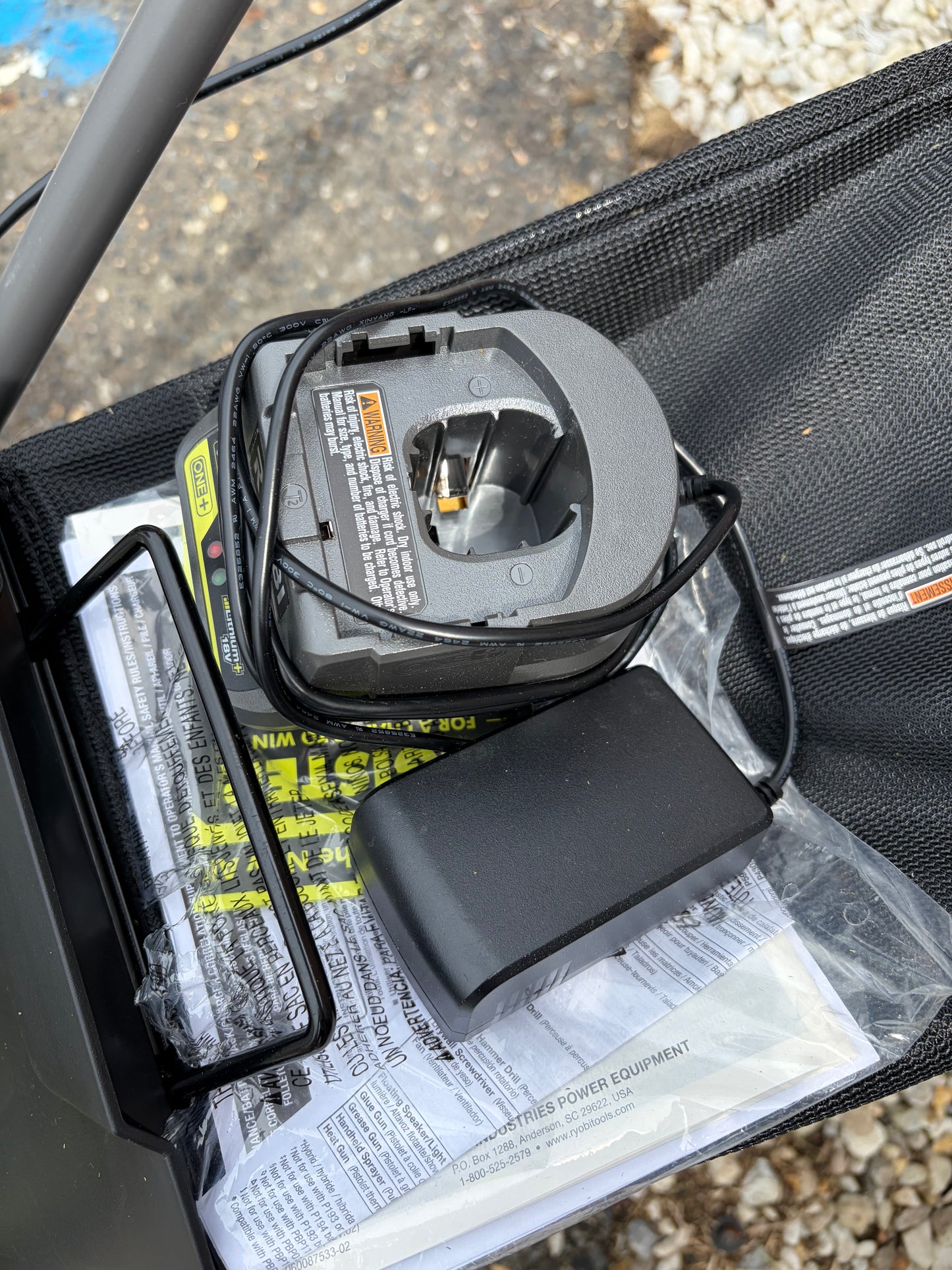 Ryobi One+ 18v 13” PUSH Lawn Mower Kit