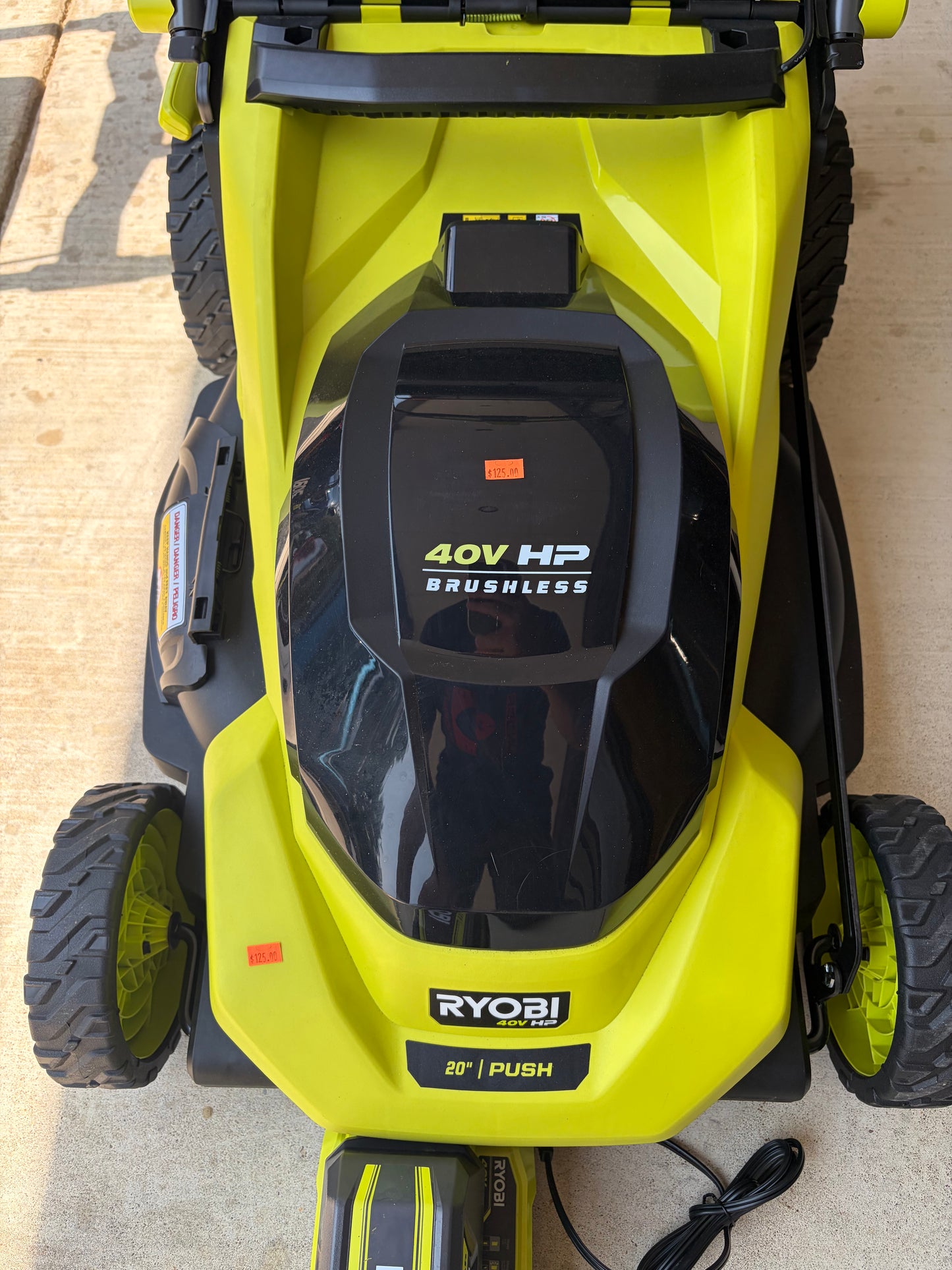 Ryobi 40v HP 20” PUSH Lawn Mower Kit