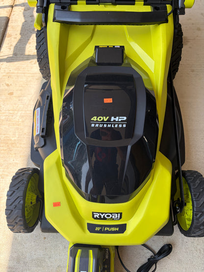 Ryobi 40v HP 20” PUSH Lawn Mower Kit