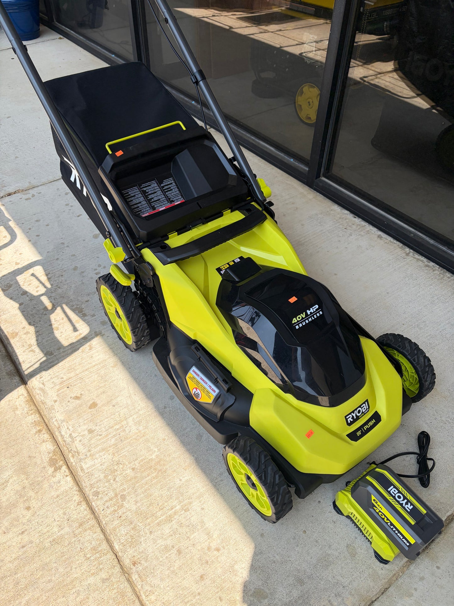 Ryobi 40v HP 20” PUSH Lawn Mower Kit