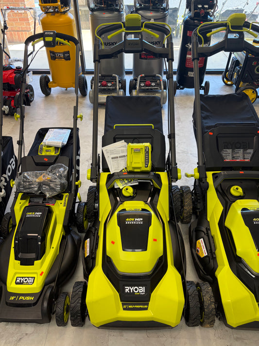 Ryobi 40v HP Brushless 21” RWD Self Propelled Lawn Mower Kit