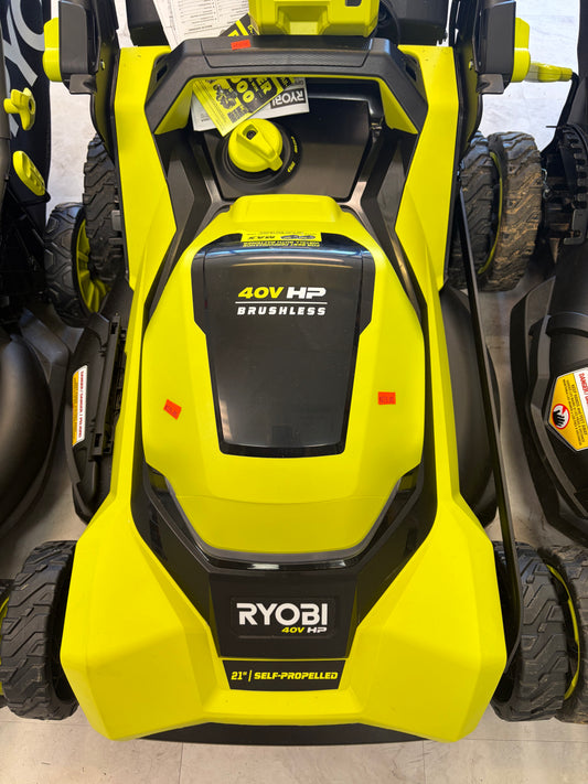 Ryobi 40v HP Brushless 21” RWD Self Propelled Lawn Mower Kit