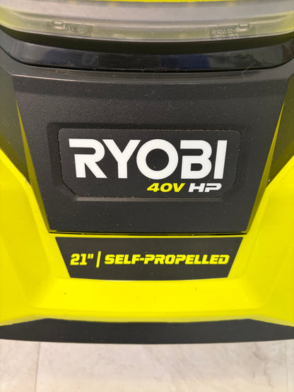 Ryobi 40v HP Brushless 21” RWD Self Propelled Lawn Mower Kit