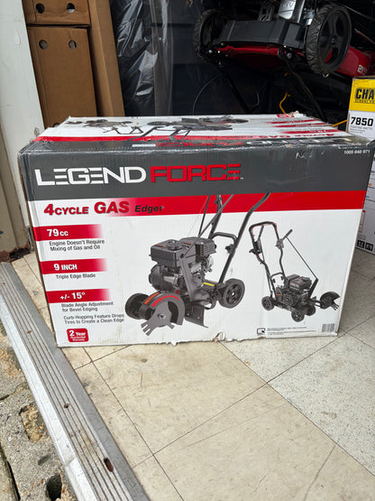 Legend Force 9” 79cc 4-Stroke Gas Walk Behind Edger