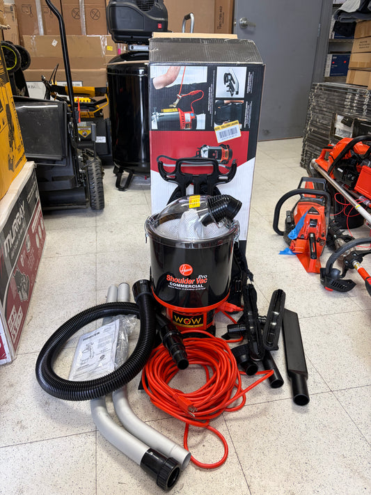 Hoover Commercial Pro Backpack Canister Vacuum