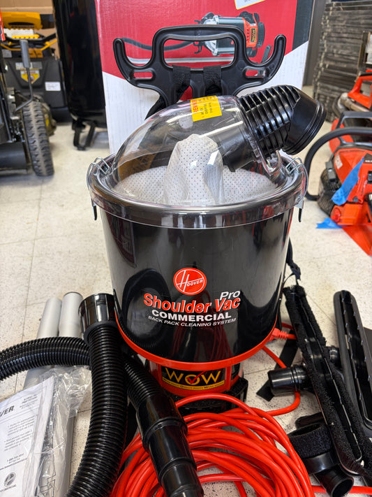 Hoover Commercial Pro Backpack Canister Vacuum