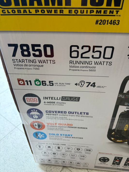 Champion 7850W Dual Fuel Portable Gas Generator