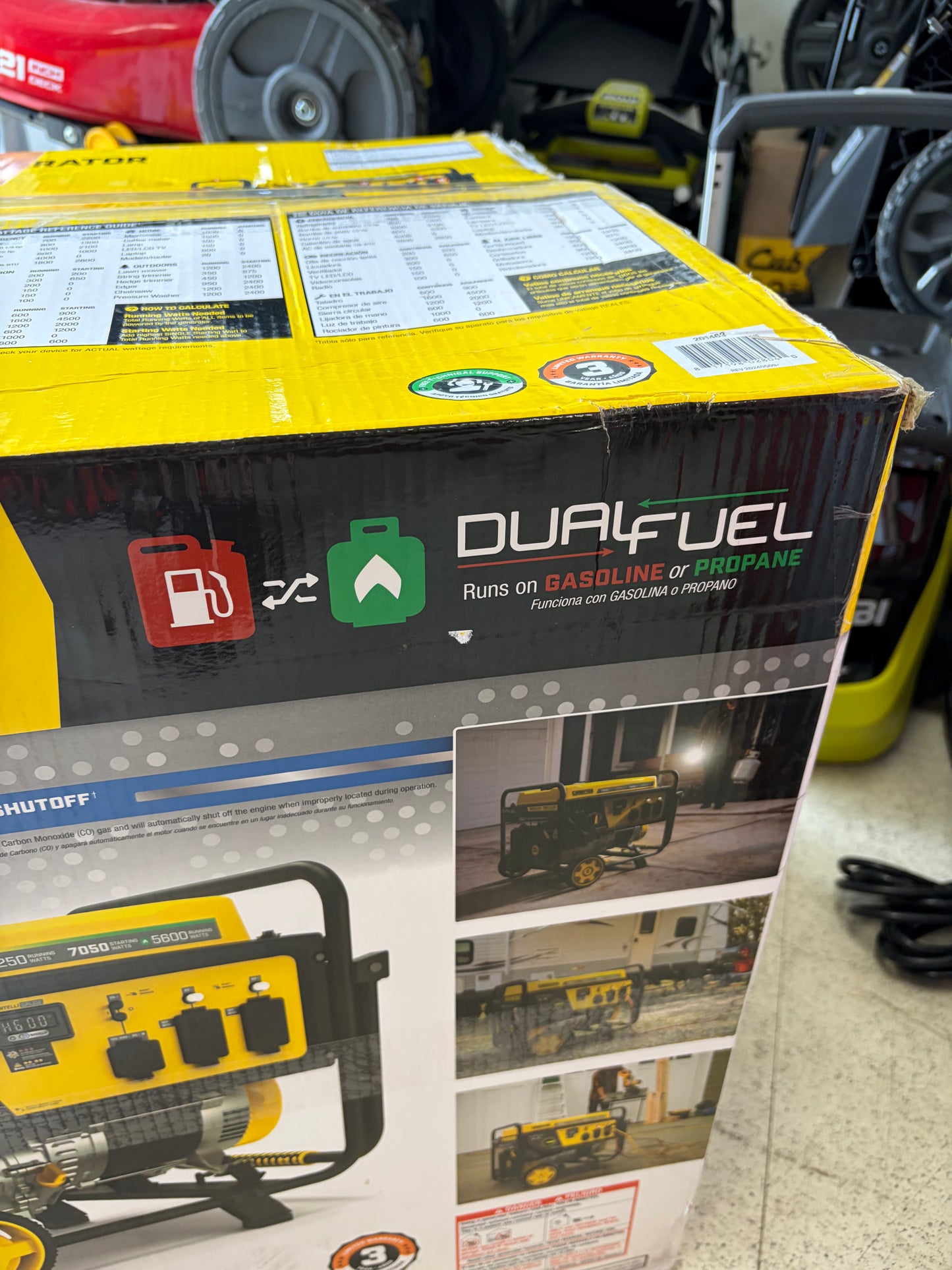 Champion 7850W Dual Fuel Portable Gas Generator