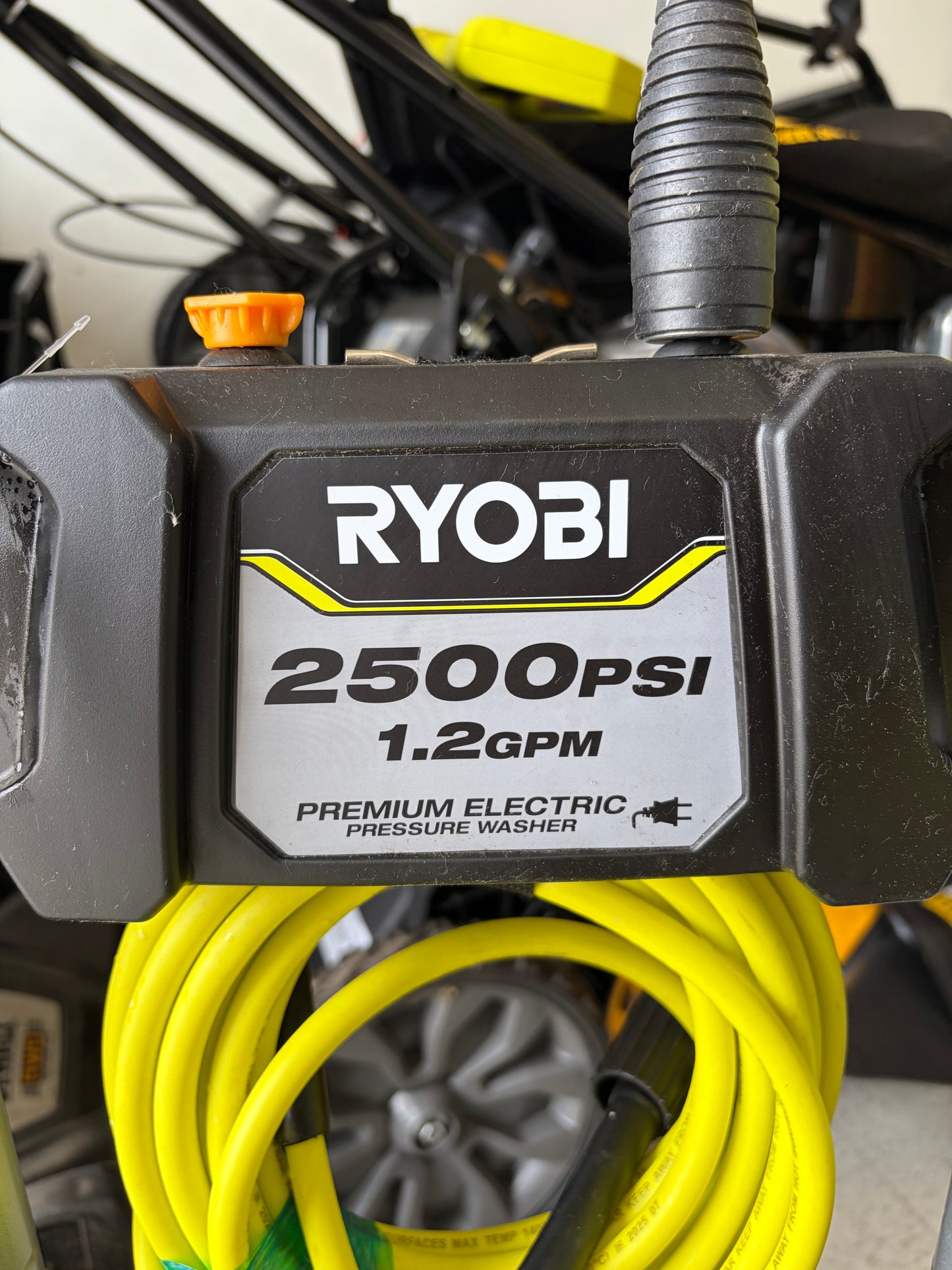 Ryobi 2500 PSI 1.2 GPM HP Electric Pressure Washer
