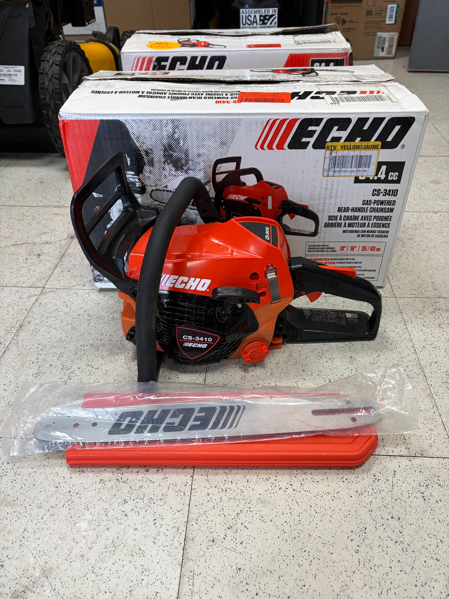 Echo CS-3410 34.4cc 2-Stroke Gas Chainsaw