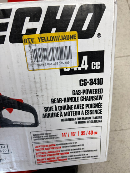 Echo CS-3410 34.4cc 2-Stroke Gas Chainsaw