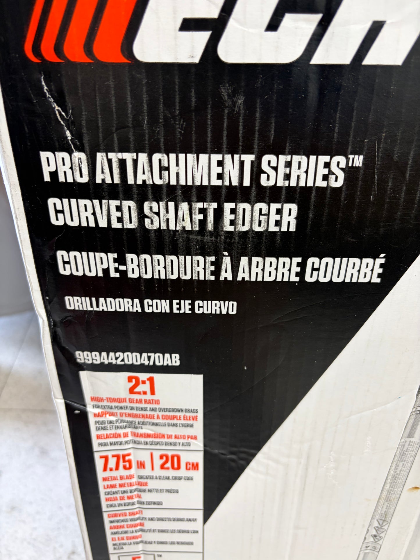 Echo Curved Shaft Attachment Edger