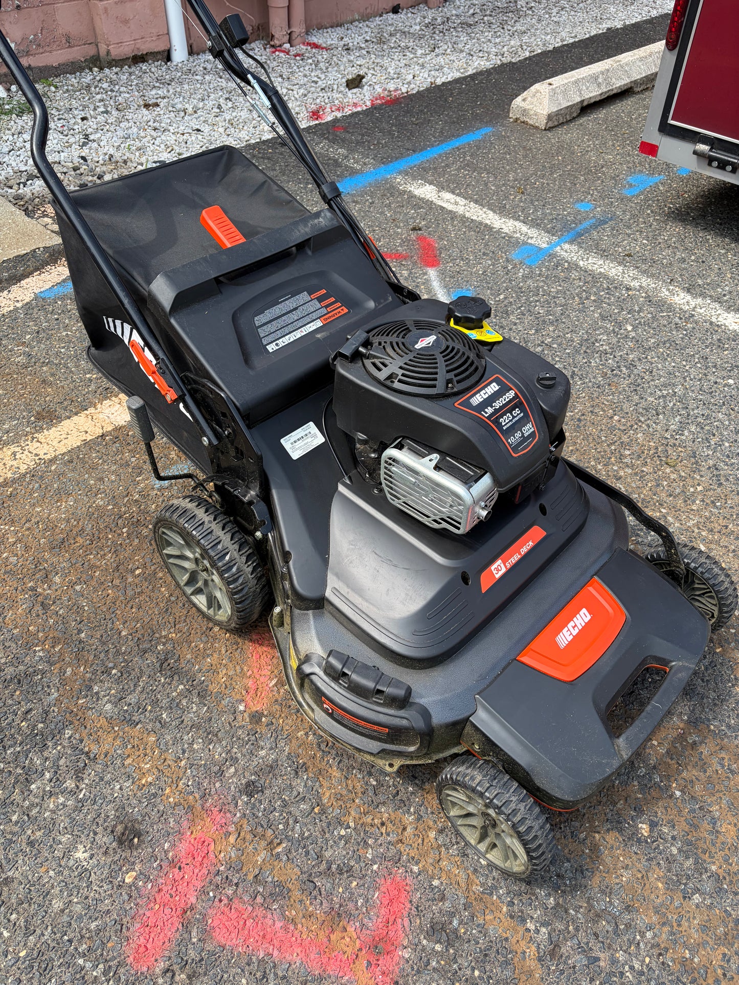 Echo 30” 223cc Twin Dual Blade RWD Self Propelled Gas Lawn Mower