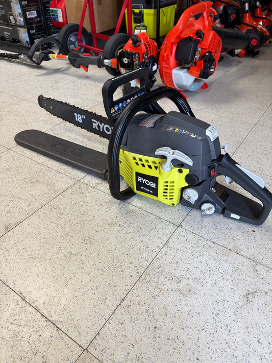 Ryobi RY3818 18” 38cc 2-Stroke Gas Chainsaw