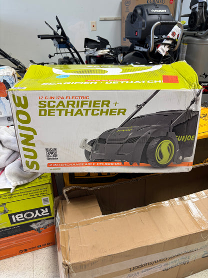 Sun Joe 13” 12 Amp Corded Scarifier & Lawn Detacher