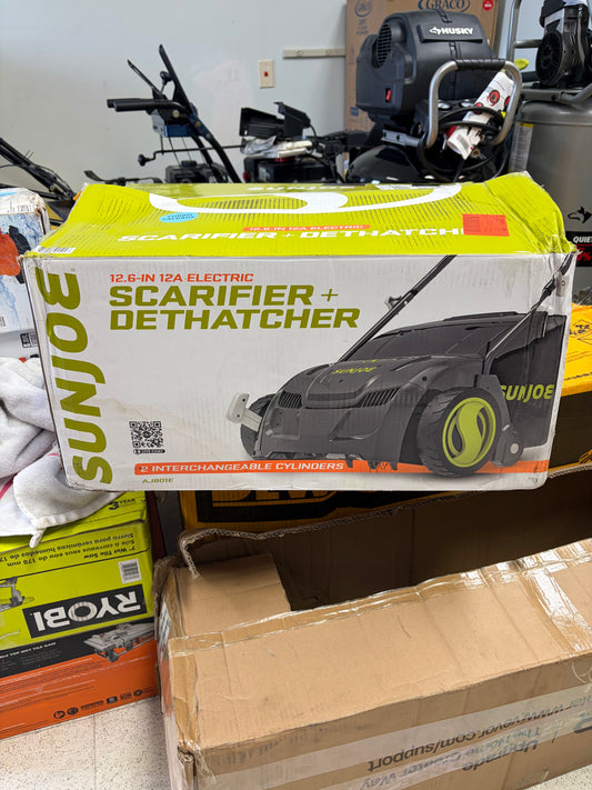 Sun Joe 13” 12 Amp Corded Scarifier & Lawn Detacher