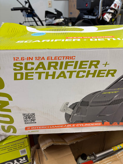 Sun Joe 13” 12 Amp Corded Scarifier & Lawn Detacher
