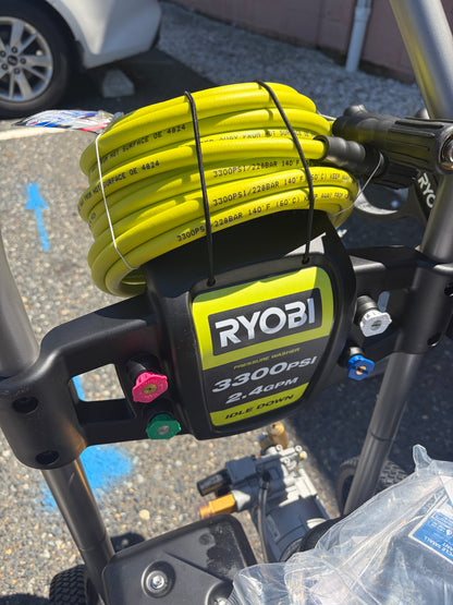 Ryobi 3300 PSI 2.4 GPM 212cc Gas Pressure Washer