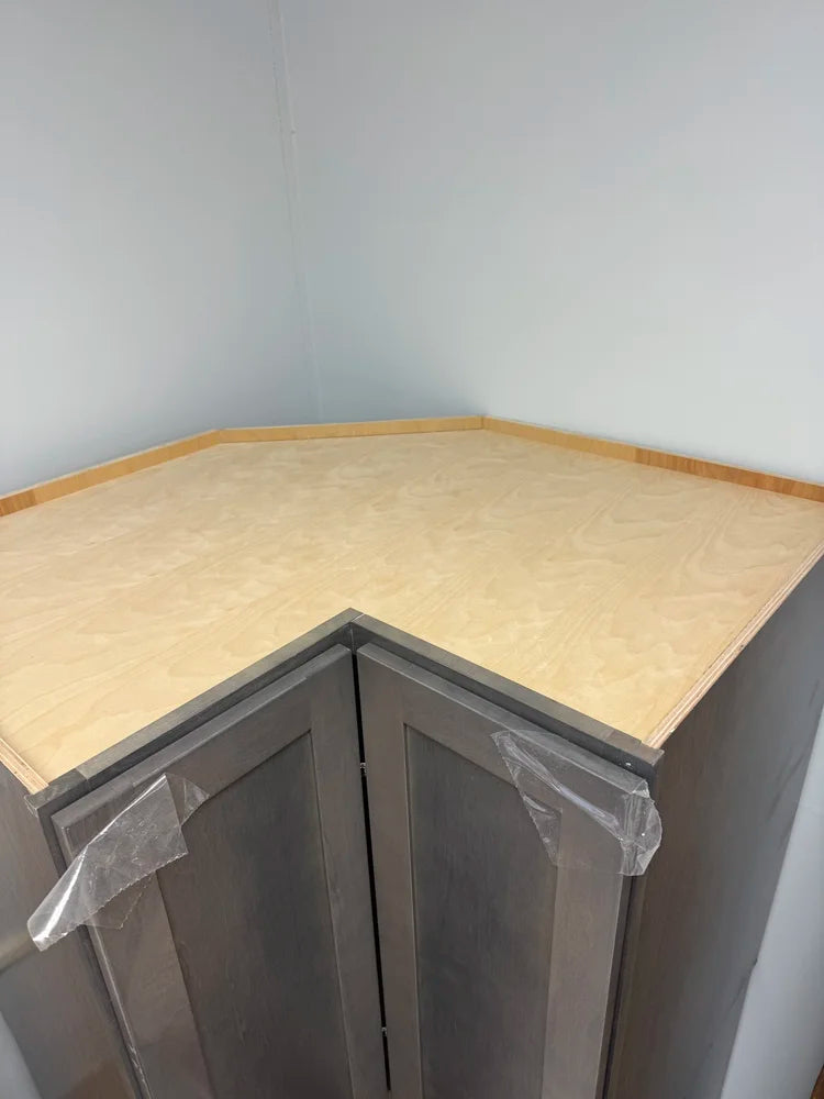HDC Newport 36x24x34.5” Plywood Corner Base Kitchen Cabinet