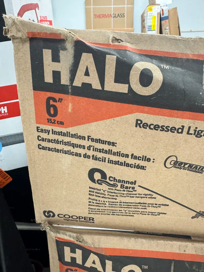 Halo H7 6” Aluminum Recessed Lighting Housing (6-Pack