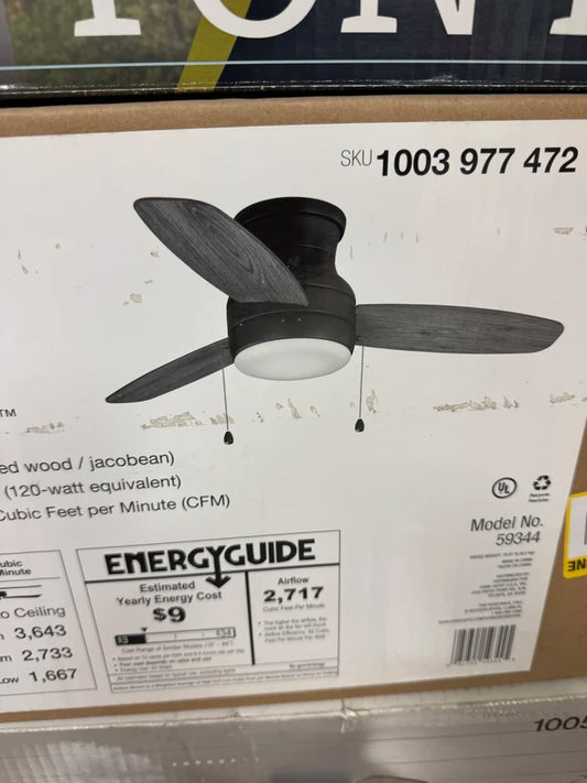 HDC Ashby Park 44” Color Changing Integrated LED Ceiling Fan