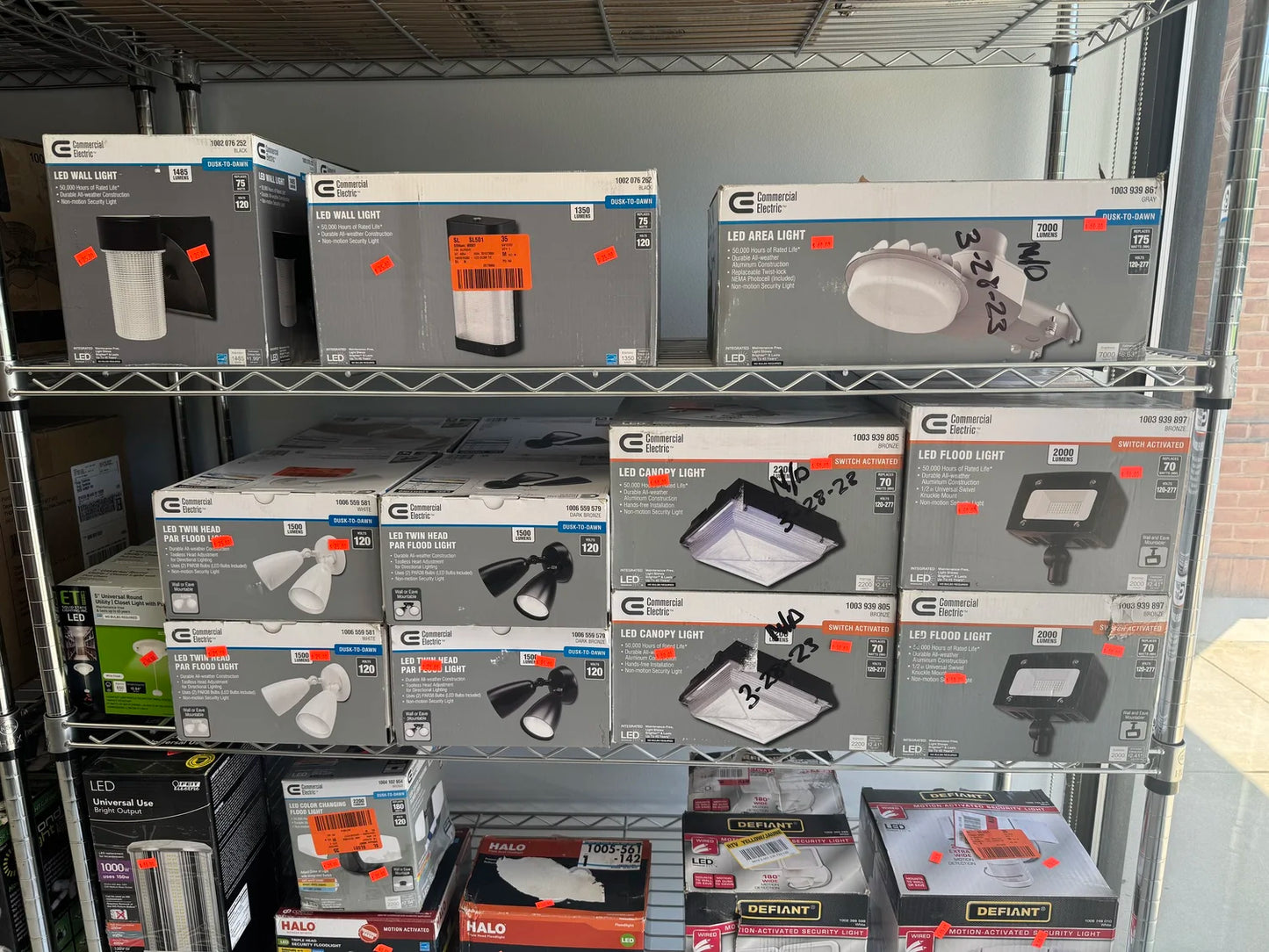 Commercial Electric Outdoor LED Lighting