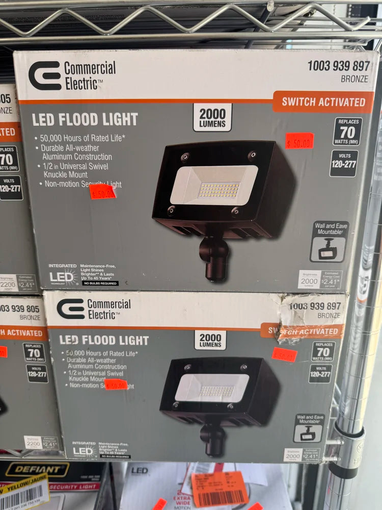 Commercial Electric Outdoor LED Lighting