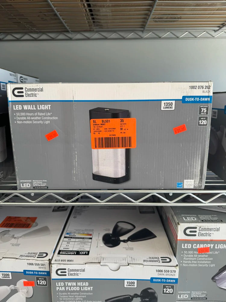 Commercial Electric Outdoor LED Lighting