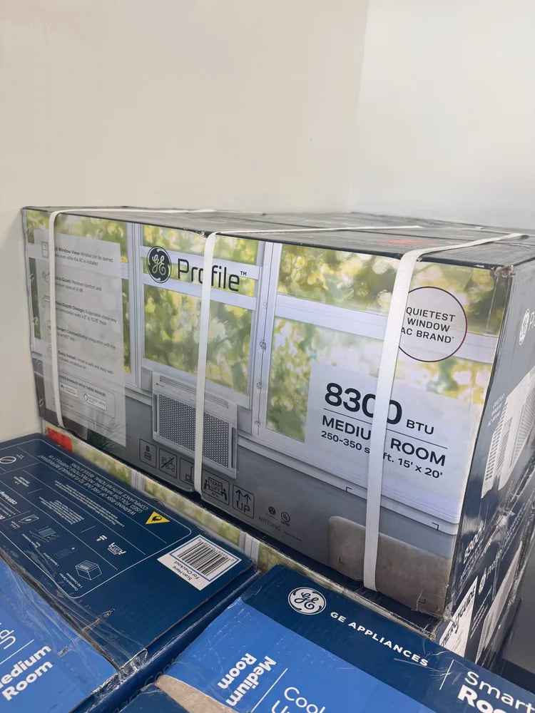 GE Profile ClearView 8,300 BTU Smart Window Air Conditioner