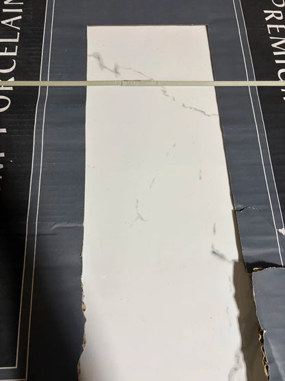 MSI Ader Tegal 24x48” Polished Porcelain Marble Look Floor & Wall Tile
