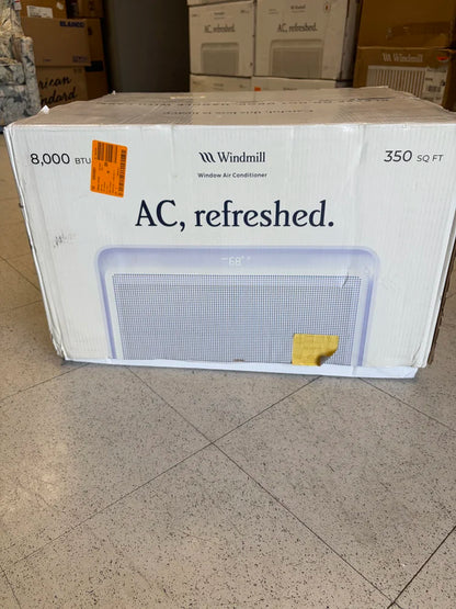 Windmill 8,000 BTU Quiet Smart Window Air Conditioner