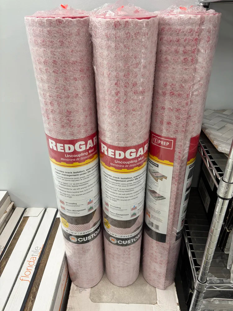 Custom Building Products RedGuard Uncoupling Mat