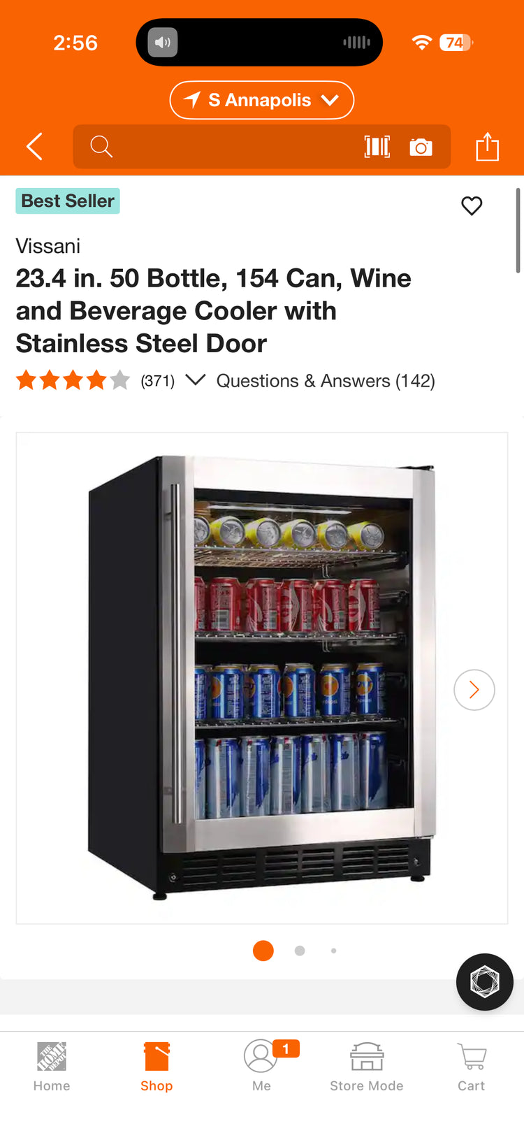 Vissani 23” Wine & Beverage Cooler