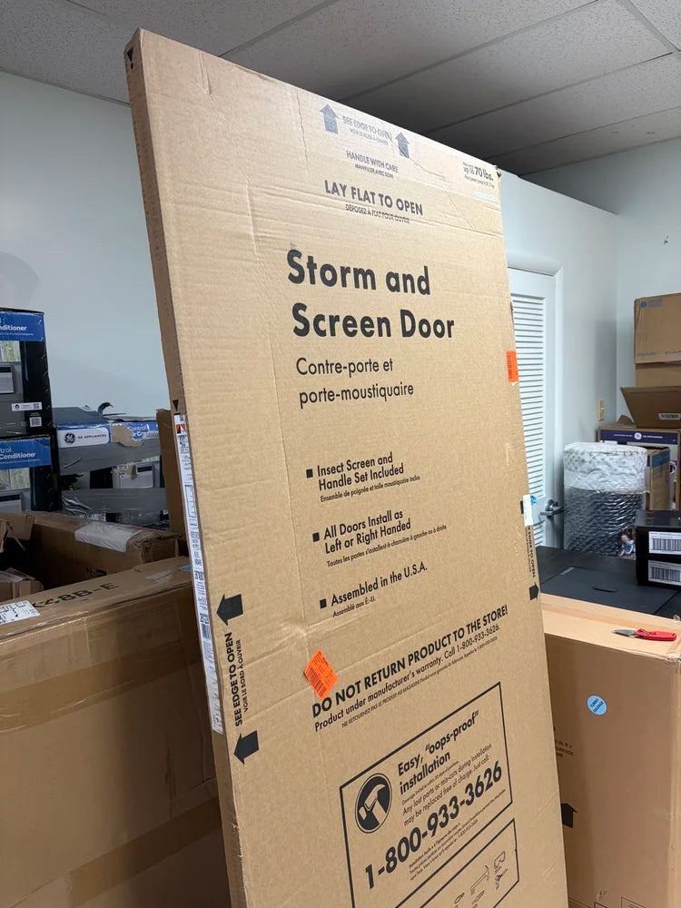 Anderson 400 Series 36x80” Forest Green 3/4” Light Storm Door