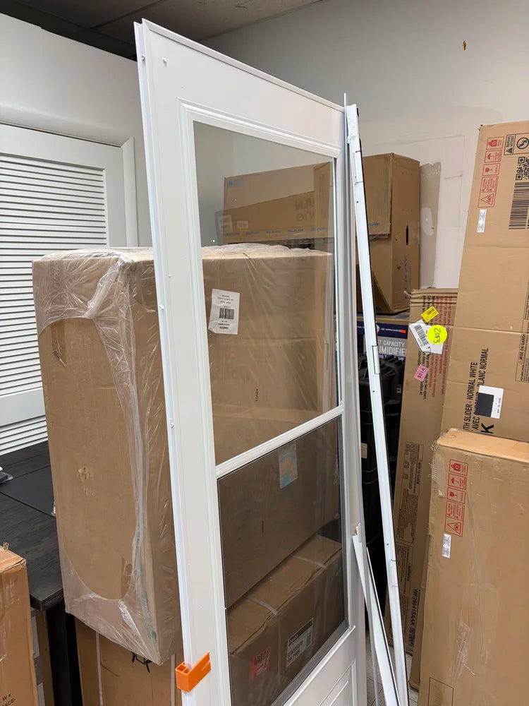 Anderson 200 Series 30x78” White Universal Storm Door