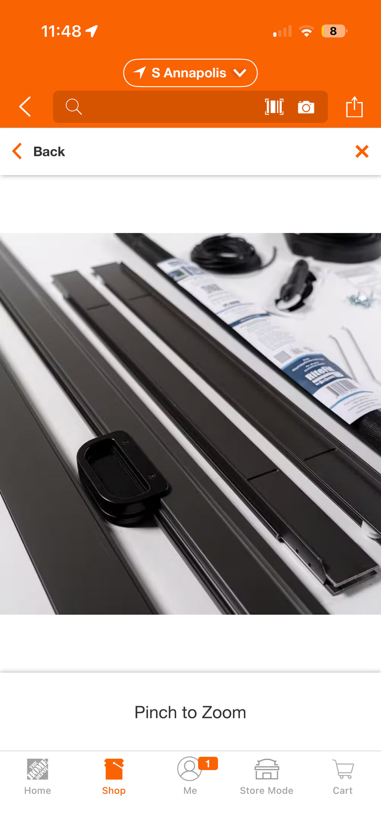 Ritescreen Ready-to-Assemble 36x80” Bronze Sliding Screen Door