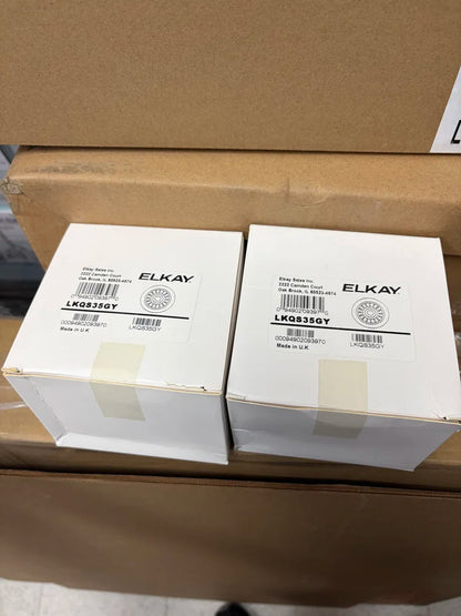 Elkay Classic Quartz/Graphite 33” Undermount Double Bowl Kitchen Sink