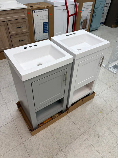 Glacier Bay Spa 18.5” Bath Vanity w/Top