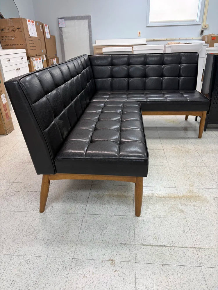 Baxton Studio Sanford Dining Sofa Bench