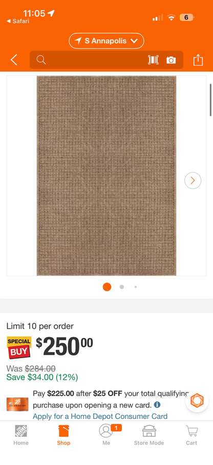 Beverly Rug Royal Natural 9x12ft Indoor Area Rug