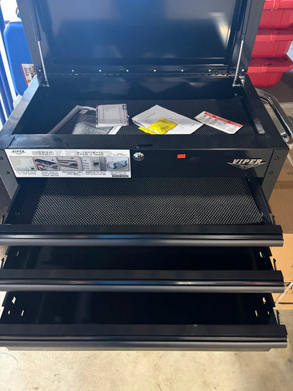 Viper 30.7” W x 40.8” H 3-Drawer Steel Rolling Tool Cabinet