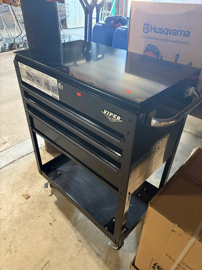 Viper 30.7” W x 40.8” H 3-Drawer Steel Rolling Tool Cabinet