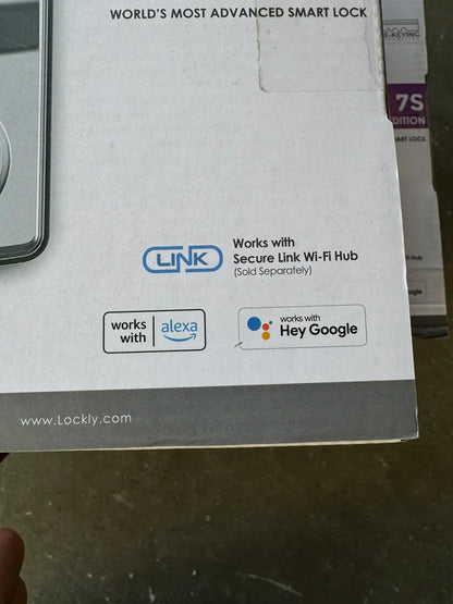Lockly Model-S Satin Nickel Smart Touchscreen Keypad Deadbolt Lock