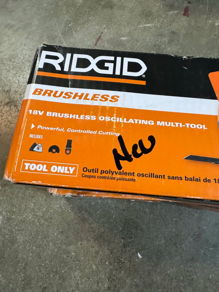 Ridgid 18v Brushless Multi-Tool (Tool Only)
