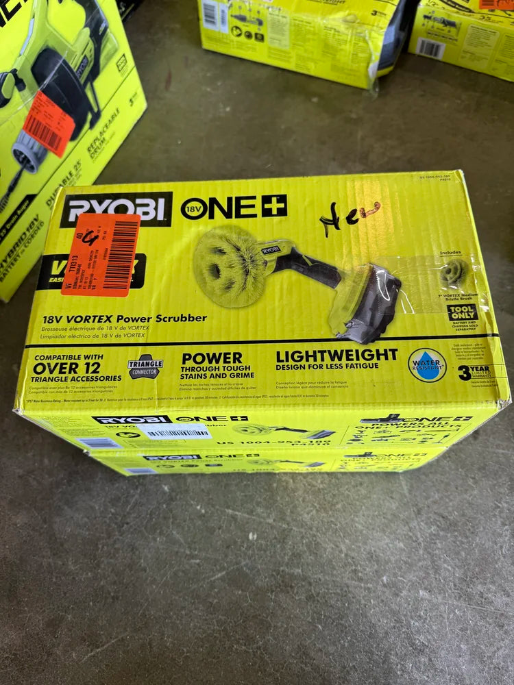 Ryobi One+ 18v Vortex Power Scrubber (Tool Only)