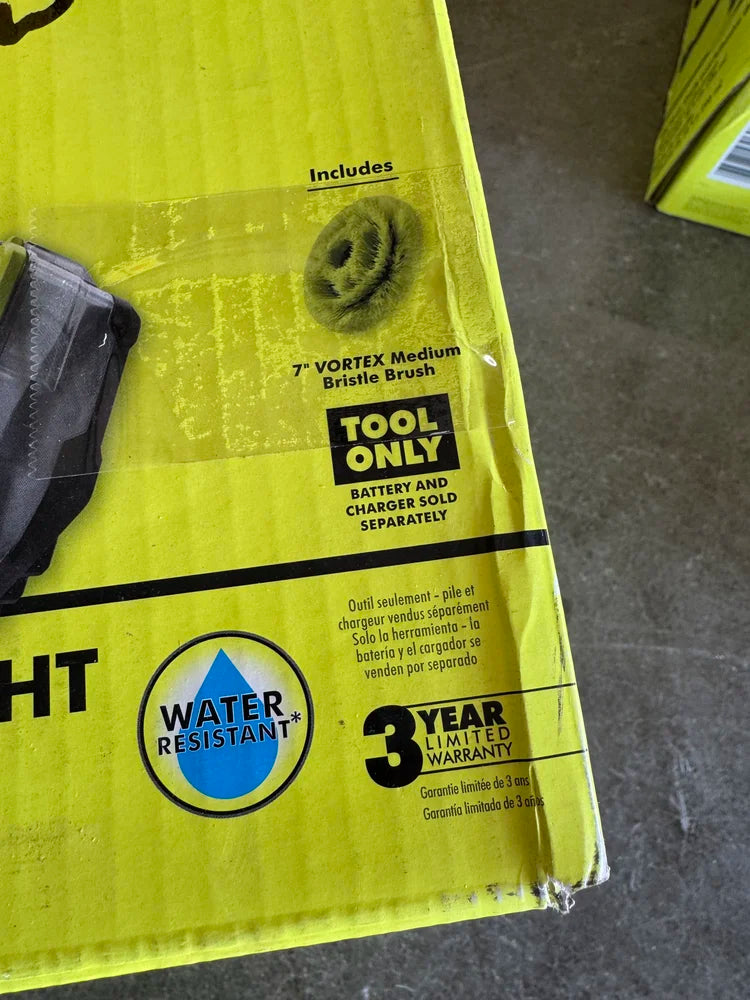 Ryobi One+ 18v Vortex Power Scrubber (Tool Only)